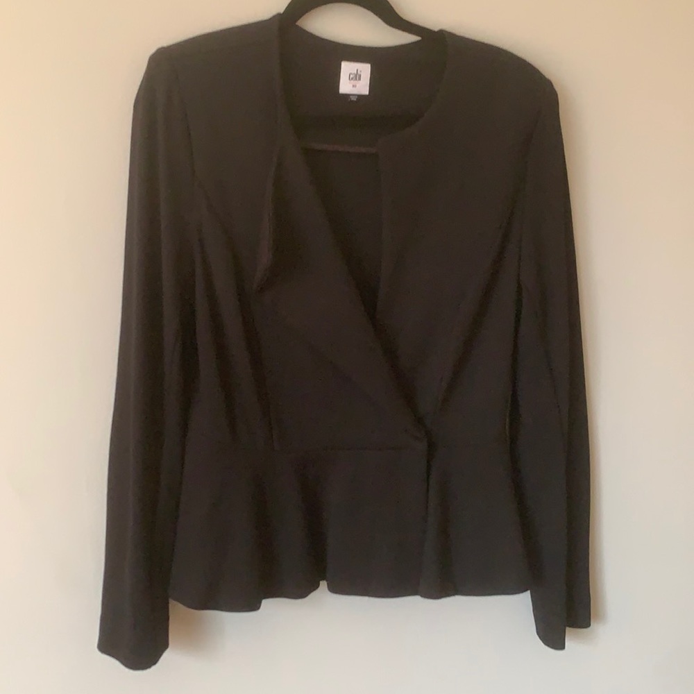 CAbi classic black jacket size 10